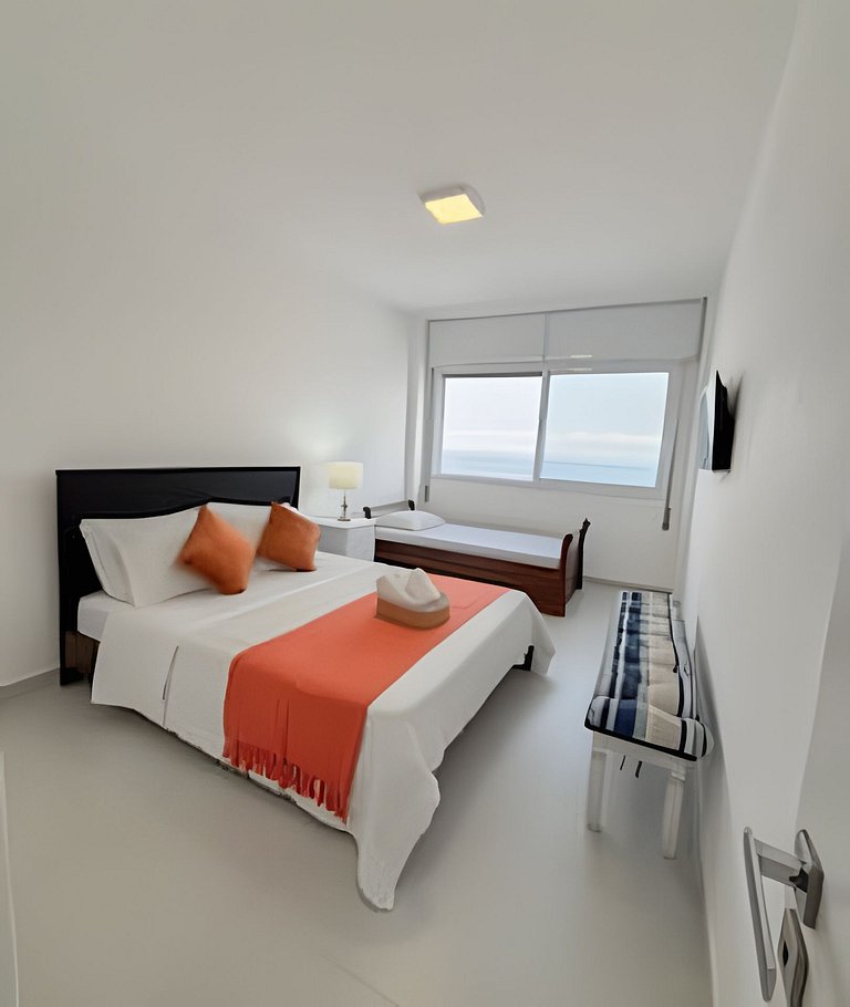 Conforto perfeito: Ar-condicionado, Varanda, Vaga