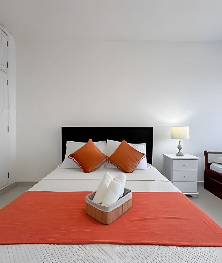 Conforto perfeito: Ar-condicionado, Varanda, Vaga