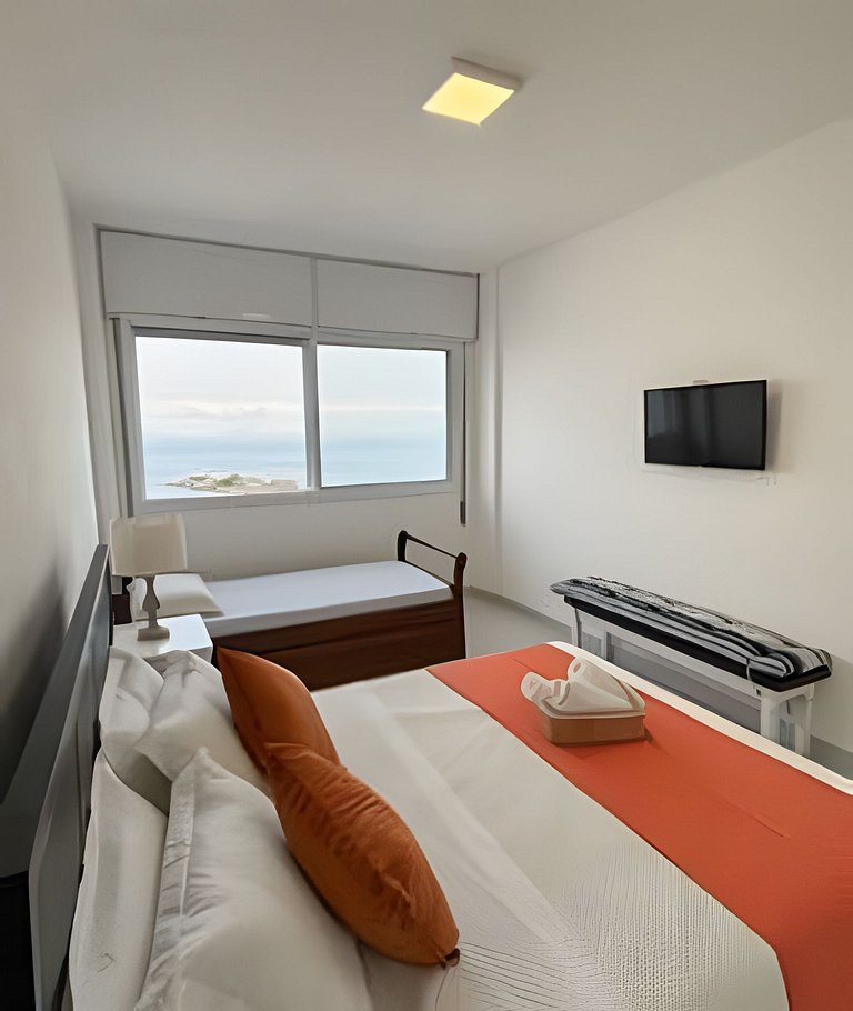 Conforto perfeito: Ar-condicionado, Varanda, Vaga