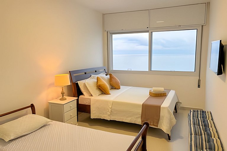 Conforto perfeito: Ar-condicionado, Varanda, Vaga