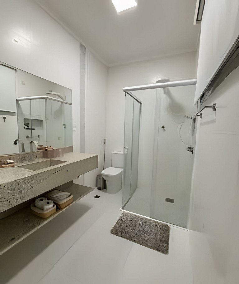 Conforto perfeito: Ar-condicionado, Varanda, Vaga