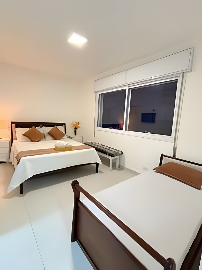 Conforto perfeito: Ar-condicionado, Varanda, Vaga