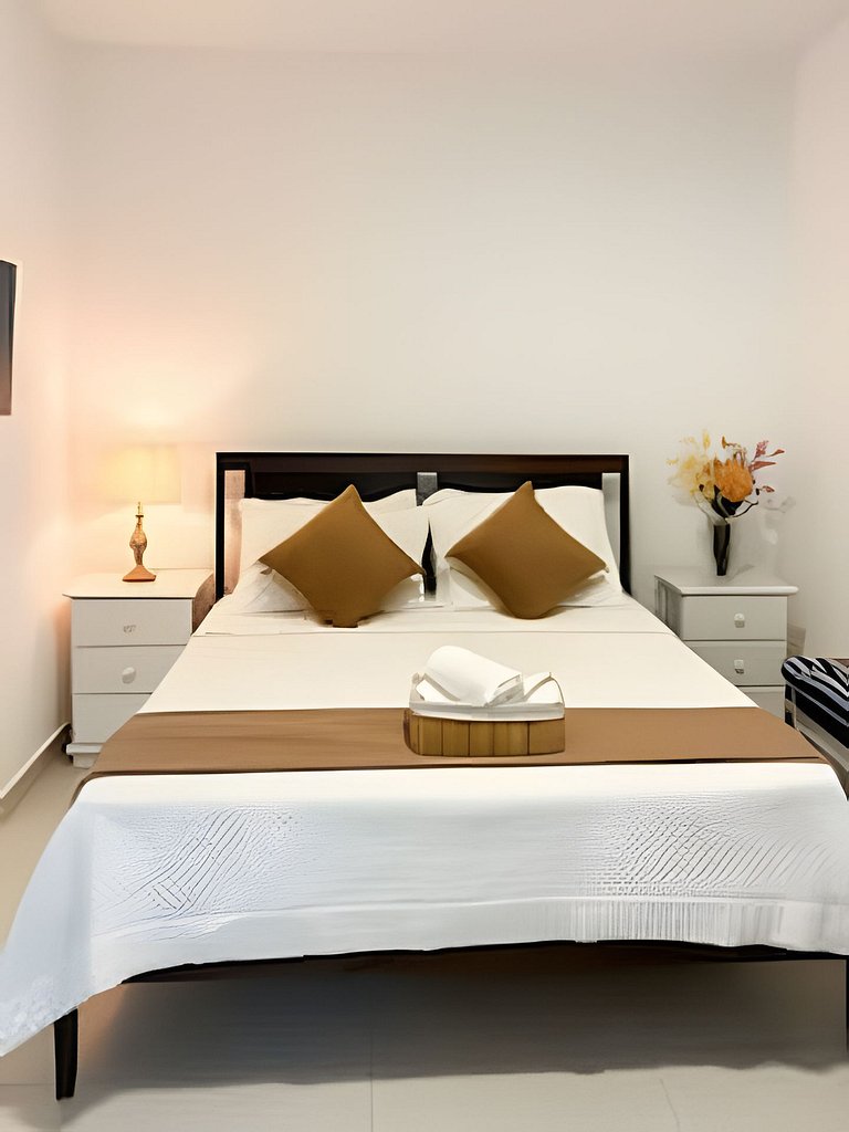 Conforto perfeito: Ar-condicionado, Varanda, Vaga