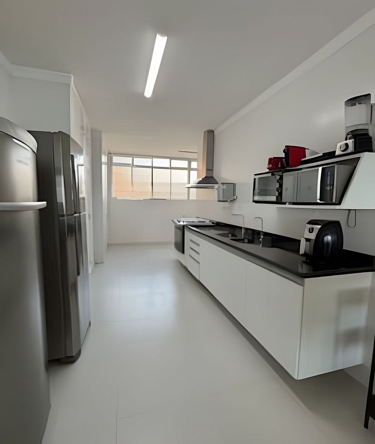 Conforto perfeito: Ar-condicionado, Varanda, Vaga