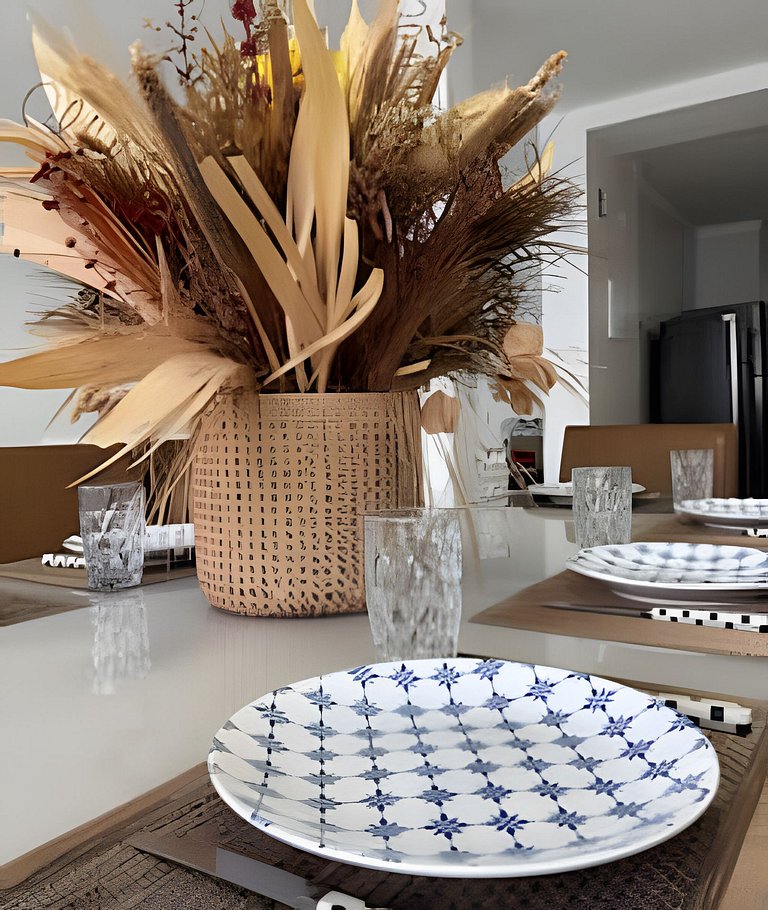 Conforto perfeito: Ar-condicionado, Varanda, Vaga