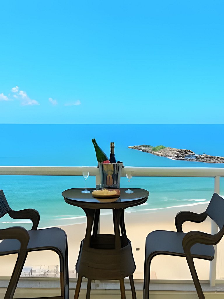 Conforto perfeito: Ar-condicionado, Varanda, Vaga