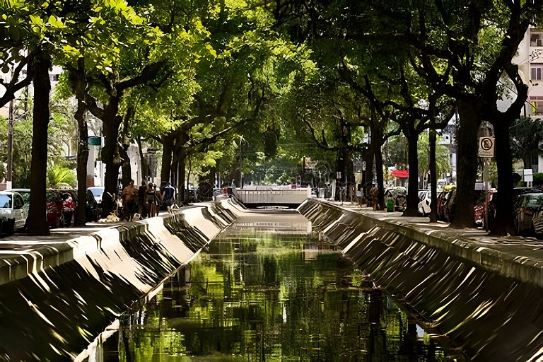 Lindo e Moderno na praia do Gonzaga c/ar