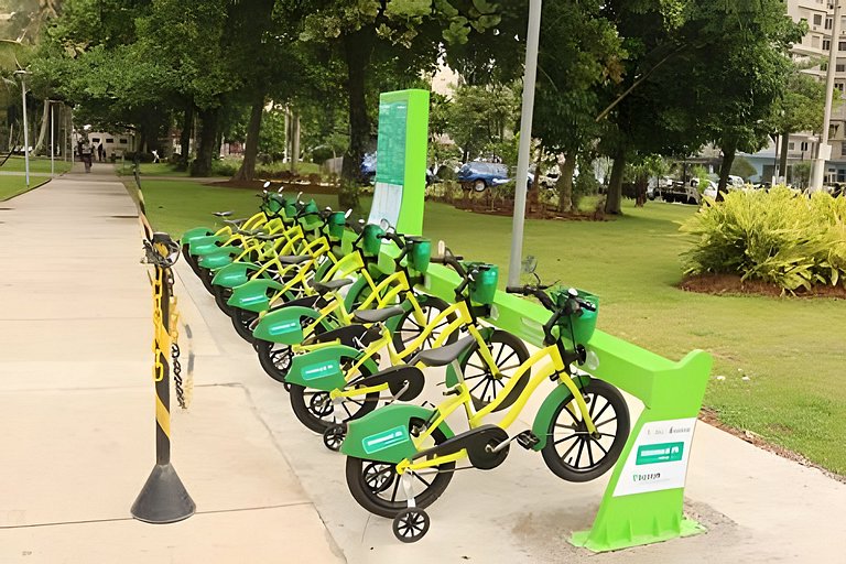 Lindo e Moderno na praia do Gonzaga c/ar