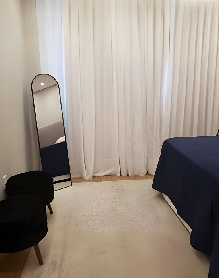 Lindo e Moderno na praia do Gonzaga c/ar