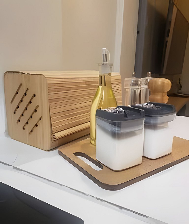 Lindo e Moderno na praia do Gonzaga c/ar