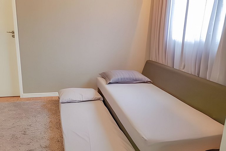 Lindo e Moderno na praia do Gonzaga c/ar