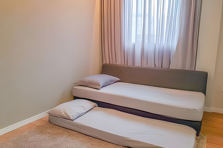 Lindo e Moderno na praia do Gonzaga c/ar