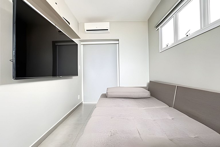 Vista Mar - Ar-condicionado e 1 Vaga