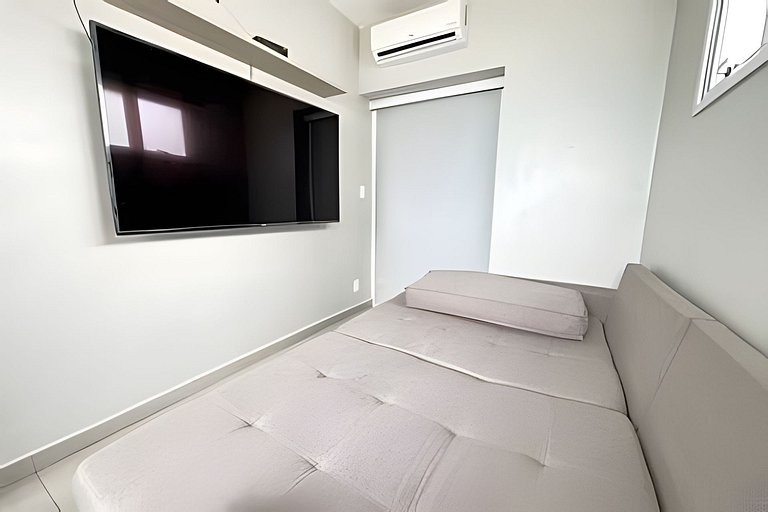 Vista Mar - Ar-condicionado e 1 Vaga