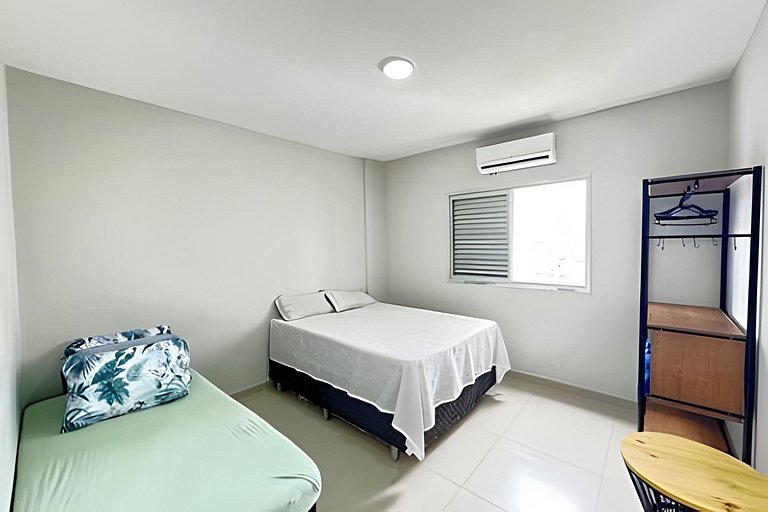 Vista Mar - Ar-condicionado e 1 Vaga