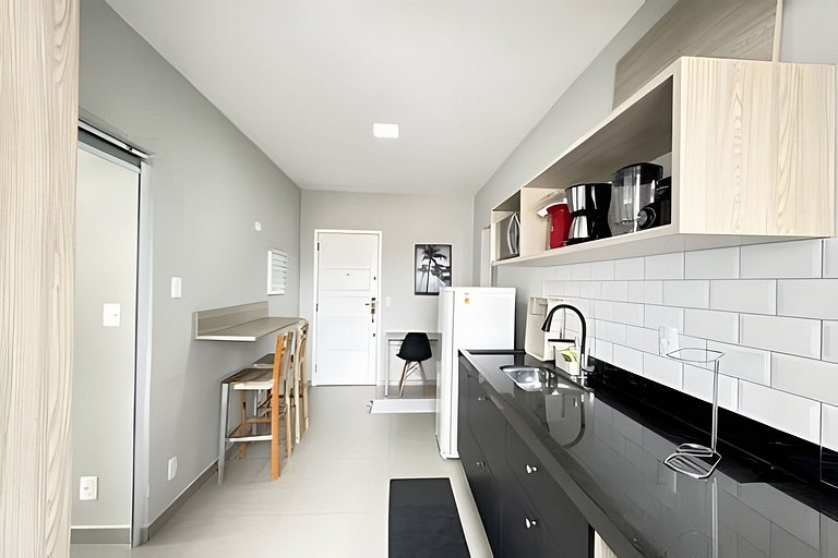 Vista Mar - Ar-condicionado e 1 Vaga