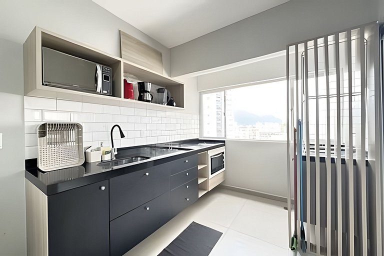 Vista Mar - Ar-condicionado e 1 Vaga