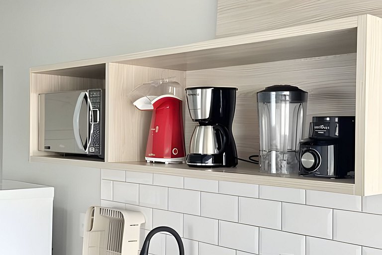 Vista Mar - Ar-condicionado e 1 Vaga