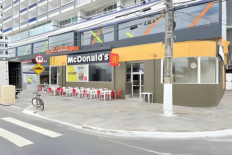 Vista Mar - Ar-condicionado e 1 Vaga