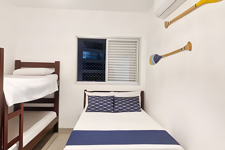 Esplendor - quadra da praia e 1 Vaga