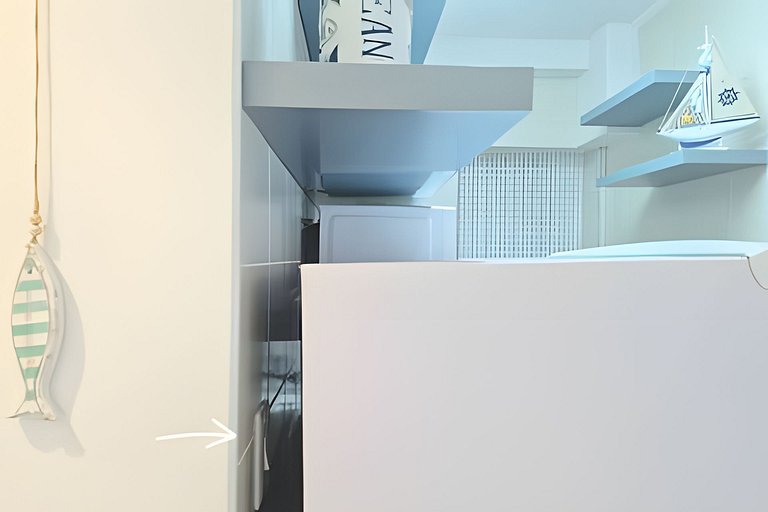 Esplendor - quadra da praia e 1 Vaga