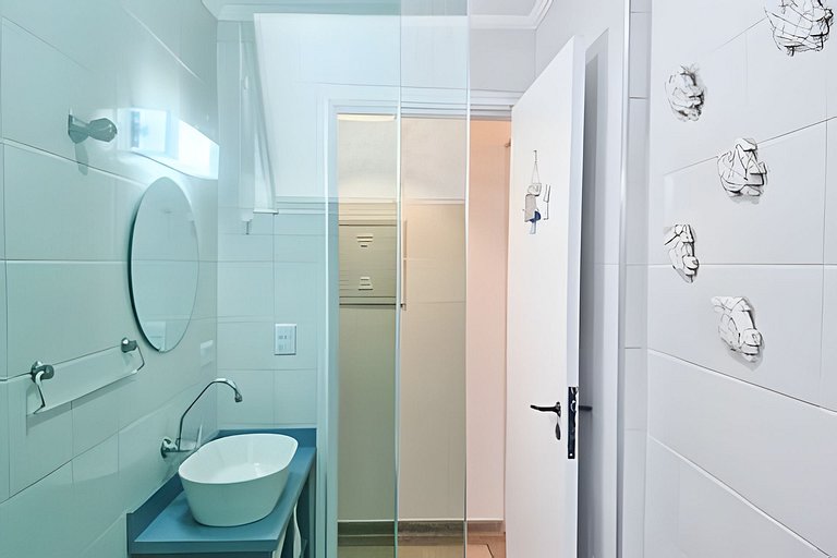 Esplendor - quadra da praia e 1 Vaga