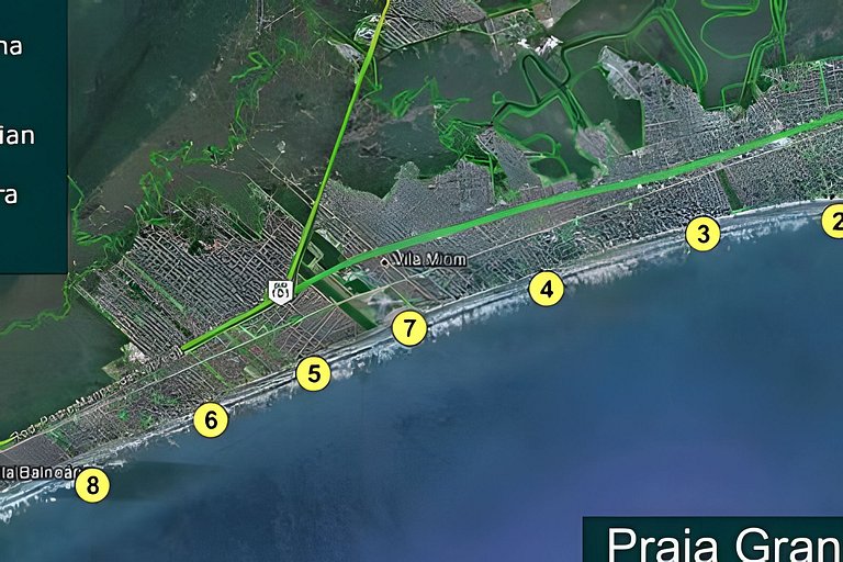 Esplendor - quadra da praia e 1 Vaga