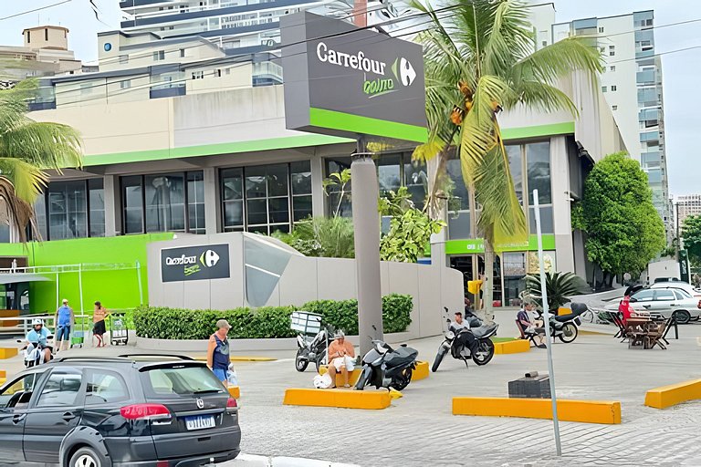 Esplendor - quadra da praia e 1 Vaga