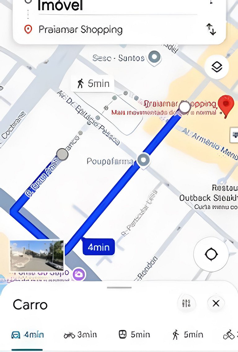 Perto da Praia com ar e estacionamento