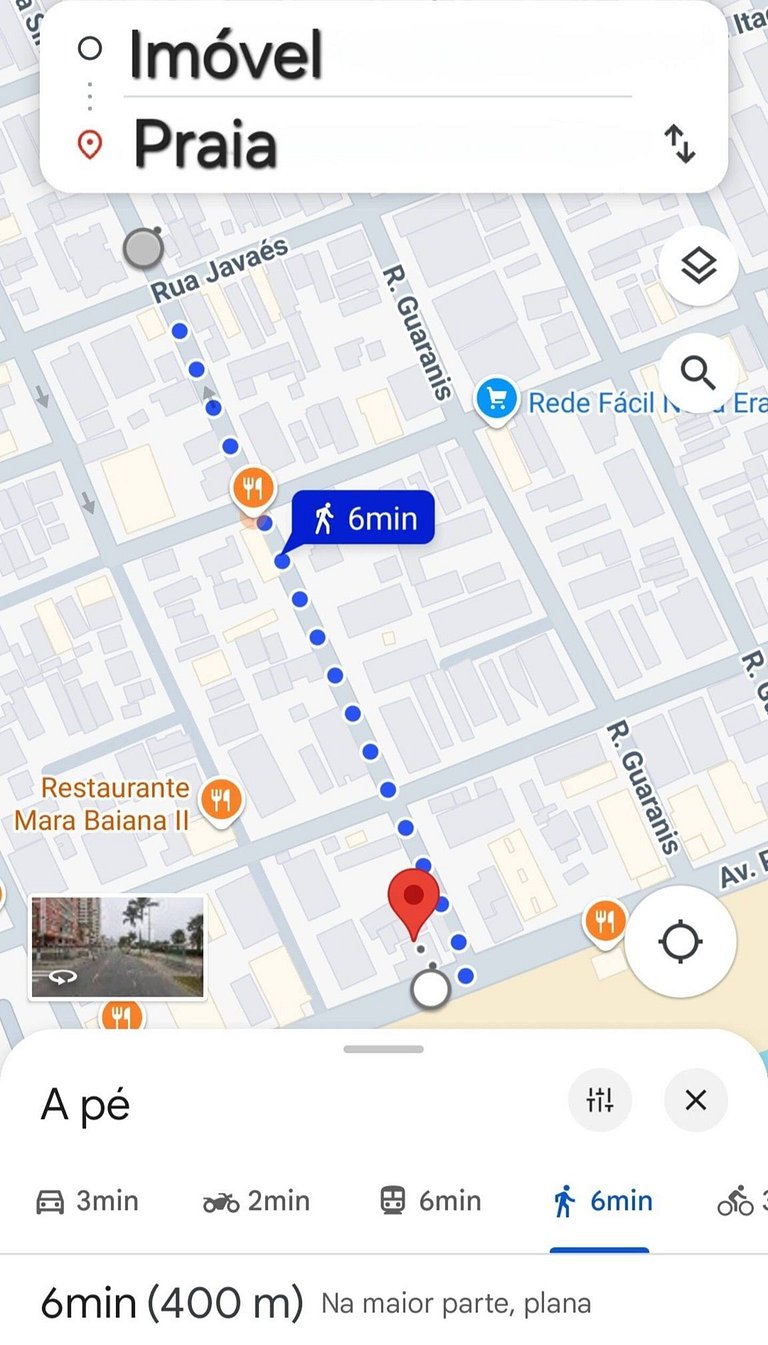 Belíssimo Apê, a 5 min da Praia, até 4 pessoas.